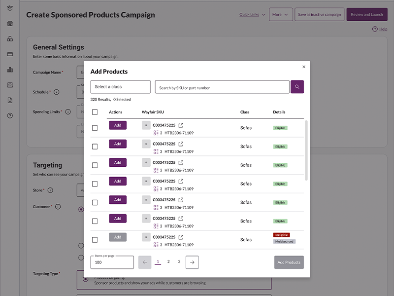 Modal Mockup